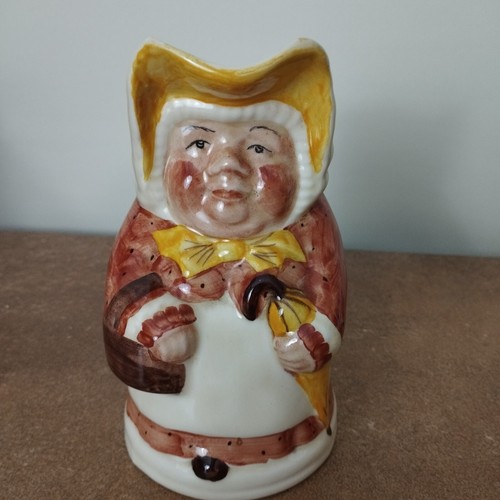 Vintage toby jug lady betsy - jug,, "betsy"