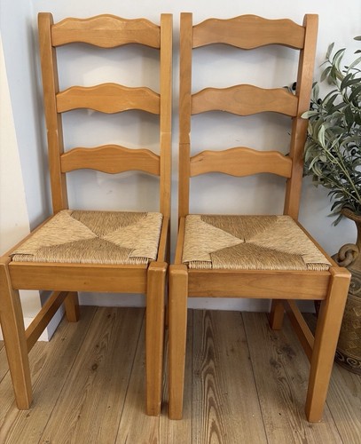 Solid wood ladder back - ladder,
