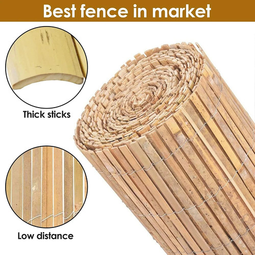 Heavy duty bamboo fence - duty,
