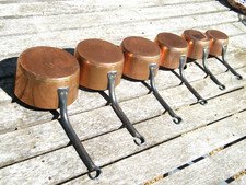 Antique french saucepan - antique, of