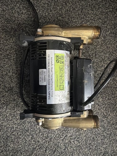 Twin impeller shower - twin, pump
