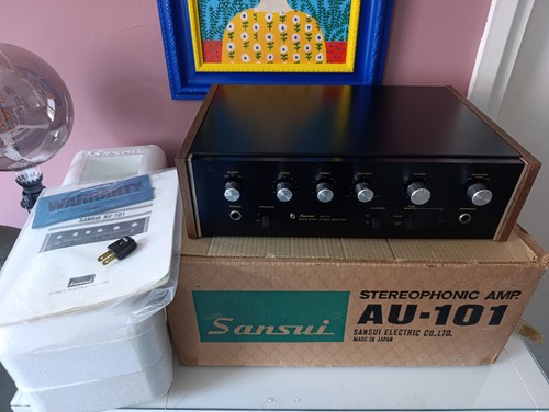 Vintage sansuii 101 stereo - vintage,