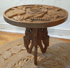 RARE VINTAGE FOLDING CARVED