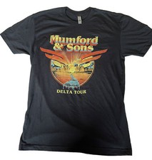 Brand New Never Worn Mumford & Sons Delta Tour T Shirt In Small Genuine Official