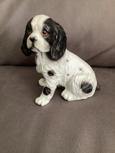 Vintage cocker spaniel dog - spaniel,