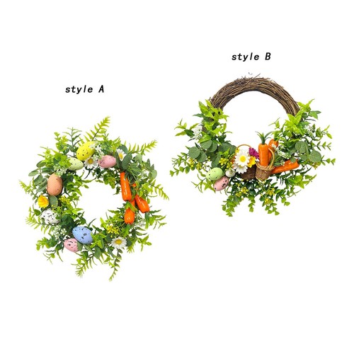 Artificial easter egg - artificial, wreath