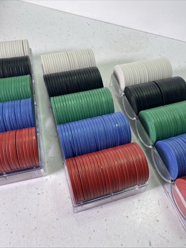 Clear acrylic poker chip - poker,