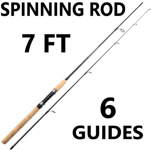 Fishing pole spinning rod - pole,