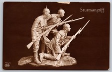 Sturmangriff WWI Sculpture