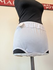 Vintage 1960s Sheer White