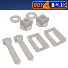 2pcs Plastic Toilet Seat Screw