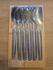 Laguiole silver table - table, spoon
