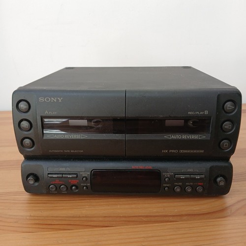 Sony stereo cassette deck - sony,