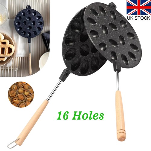Walnut cookie mold - walnut,