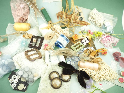 Vintage antique trims - vintage,