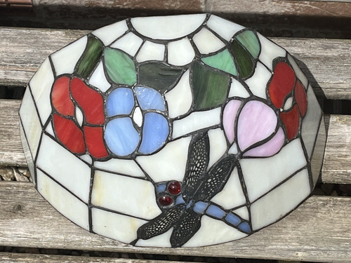 Tiffany style dragonfly - tiffany,