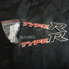 Silver Red Black TYPE-R Metal