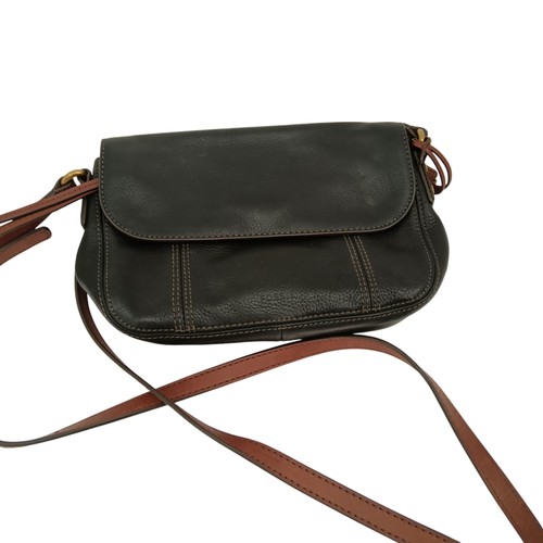 Fossil leather crossbody bag - fossil,