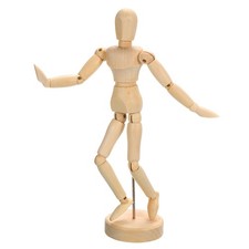 8" Wooden Mannequin Figure