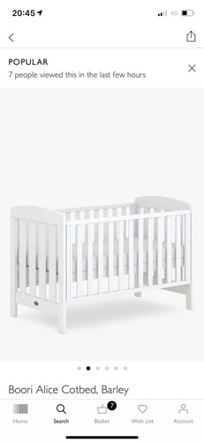 Cot bedding - cot,