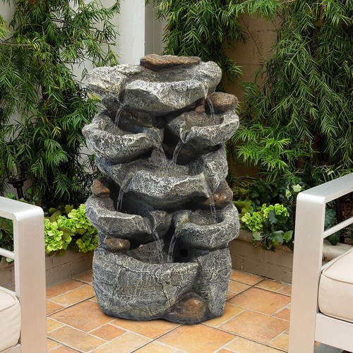 Water feature for garden - water,