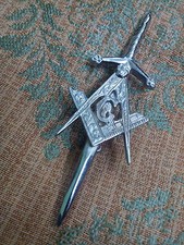 S1 New Masonic Kilt Pin Chrome