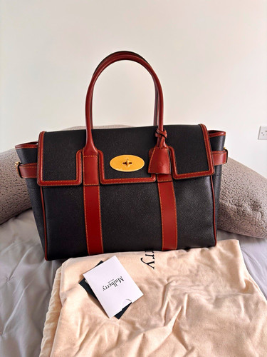 Mulberry scotchgrain leather - &,