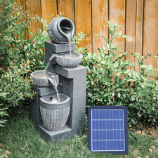 Solar Garden Fountain 4 Tier