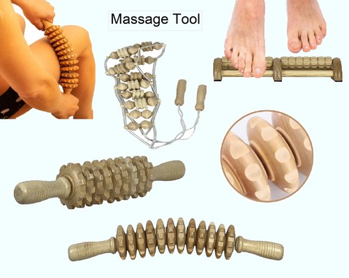 Wooden roller massage - roller,