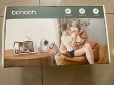 Bonoch BBM03 Video Baby Monitor White 7" LCD Display 720p Two-Way Talk