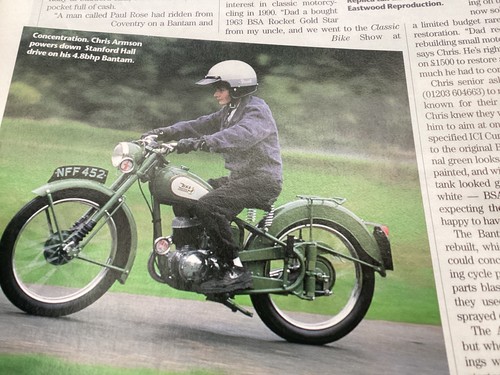 Bsa bantam motorcycle - ,