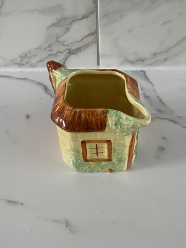 Keele street pottery milk jug - street,