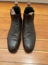 R.M. Williams Boots Comfort Craftsman UK 11 H US 12 H Chestnut Brown Australian