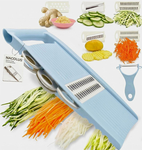 Mandoline slicer w - 5-in-1,