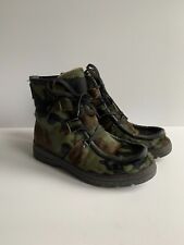 Penelope Chilvers sheepskin boots EU 39 UK 6 Incredible camo cowhide winter