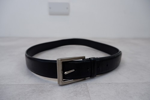 Prada mens leather belt silver - prada,