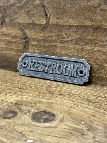 Restroom cast iron toilet - cast,