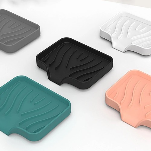 Silicone soap dish for - dish,