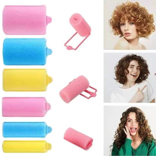 Foam hair rollers soft - foam, sponge