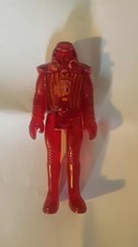 RARE VINTAGE 1981 TOMY Japan WALT DISNEY TRON RED WARRIOR FIGURE VG