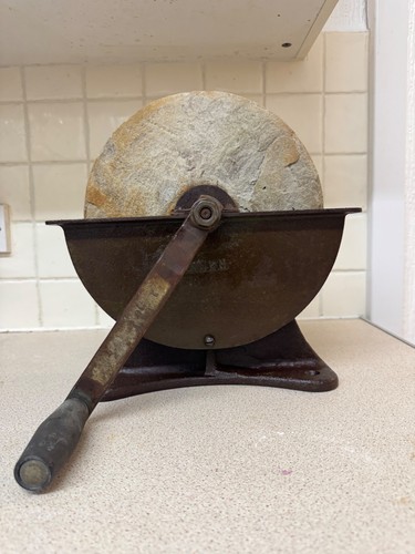 Antique cannon whetstone - antique,