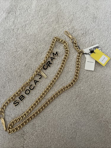 Marc jacobs gold bag chain - marc,