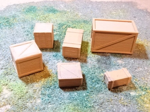 Wooden crates gauge - wooden,