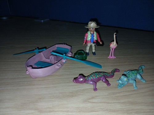 Playmobil park ranger boat - playmobil,