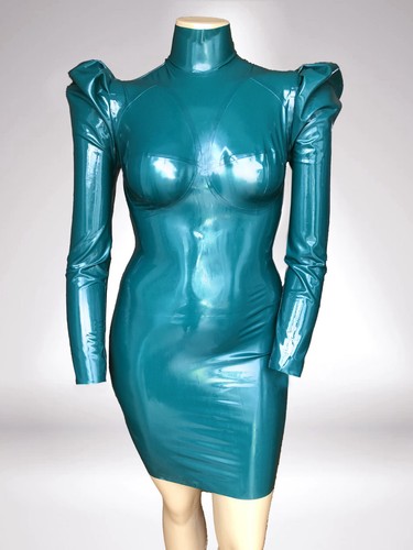 Latex rubber gummi dress - , chose