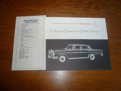 1964 mercedes benz 300se sedan - 300se,