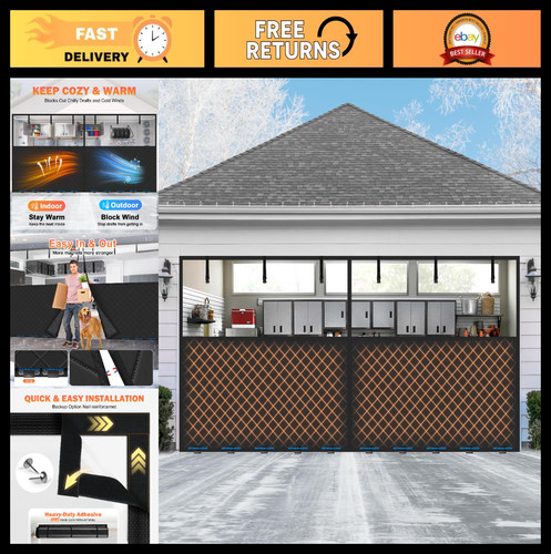 Insulated garage door kit - insulated,