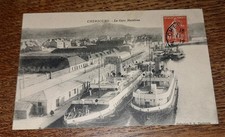 White Star Line Titanic interest tenders Nomadic Trafic original 1912 postcard 