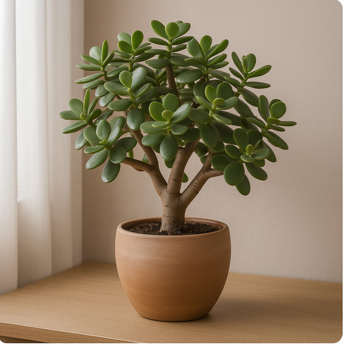 Jade plant crassula ovata - ovata,