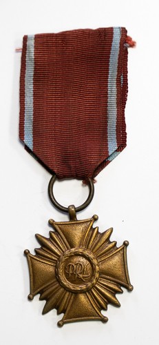 Ww2 poland polish bronze cross - ww2,